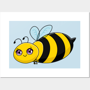 Cute Bee Posters and Art